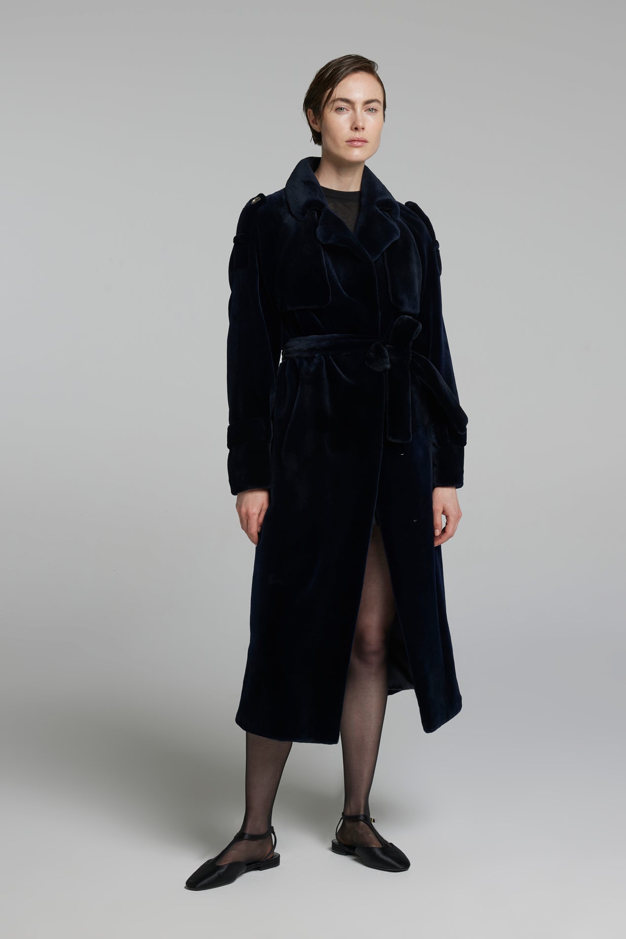 Belted Coat