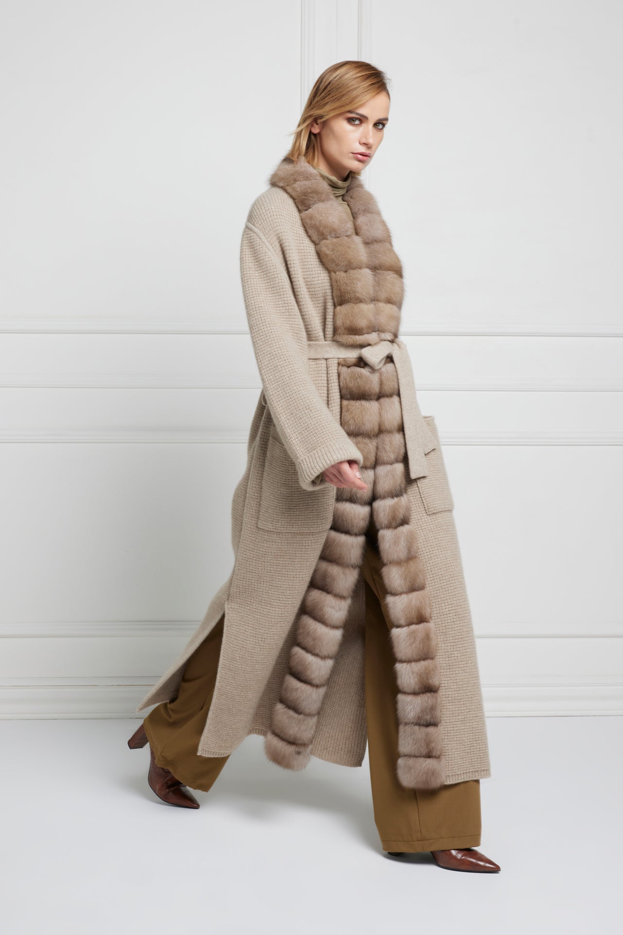 Belted coat