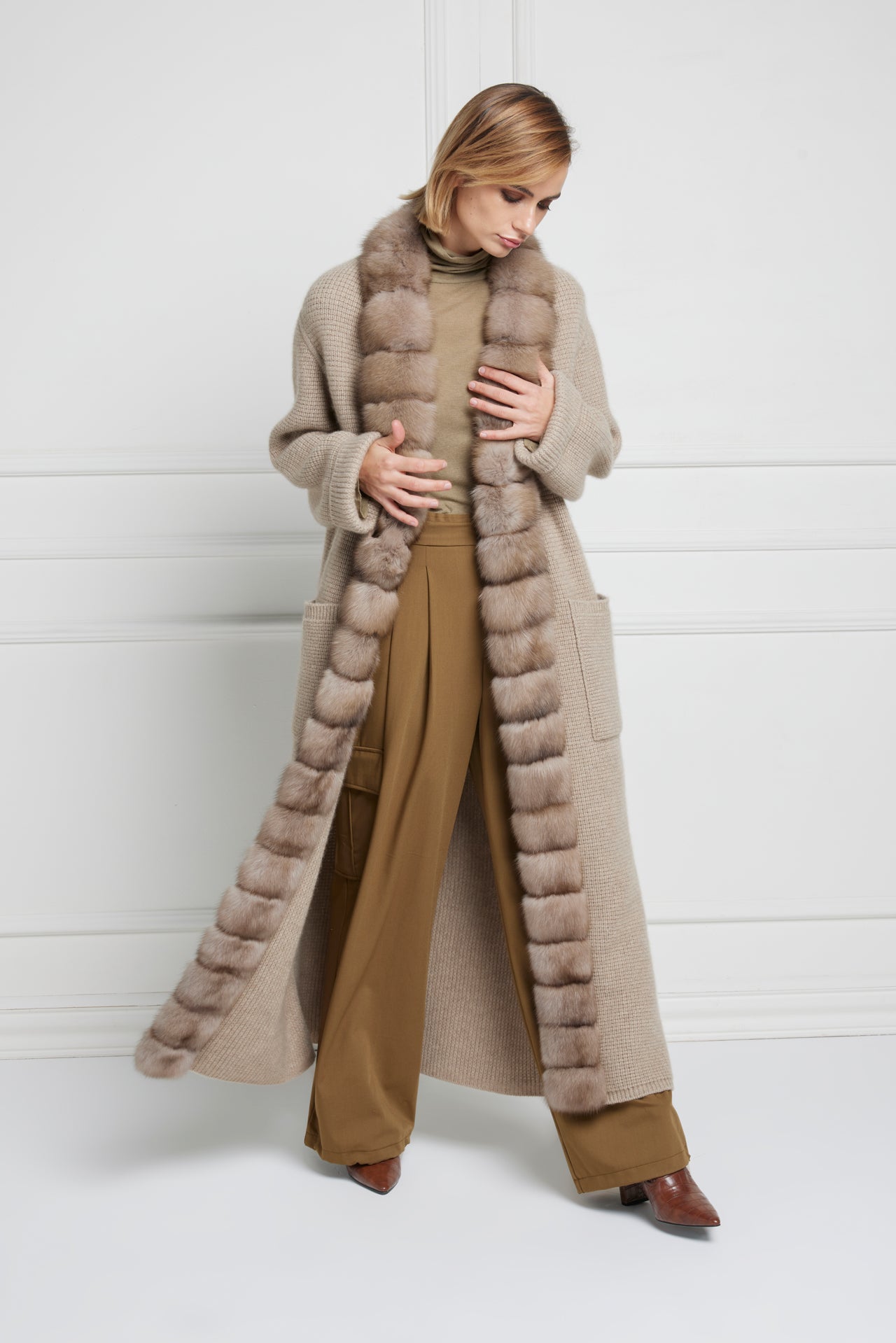 Belted coat