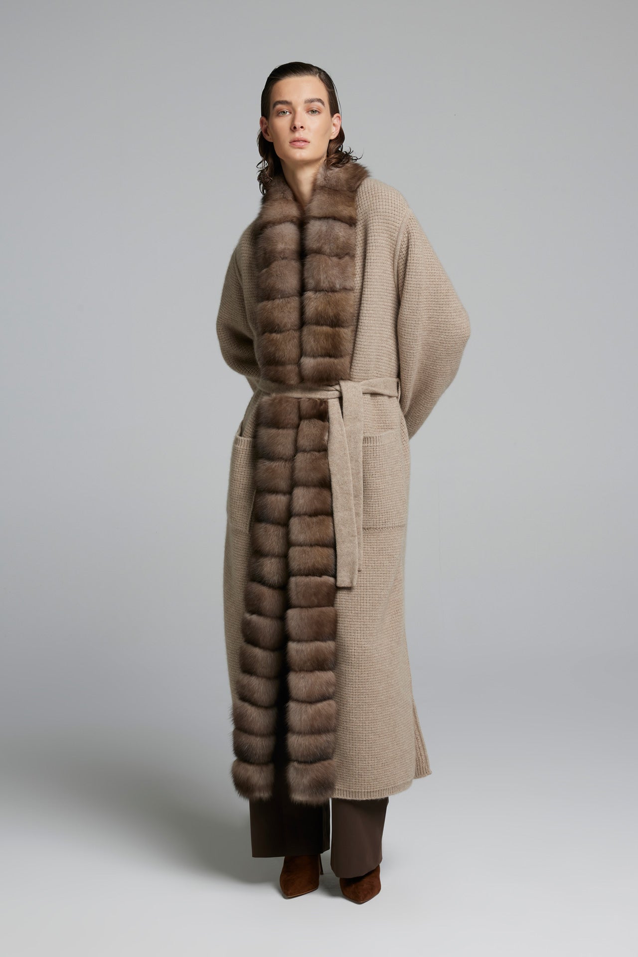 Belted coat