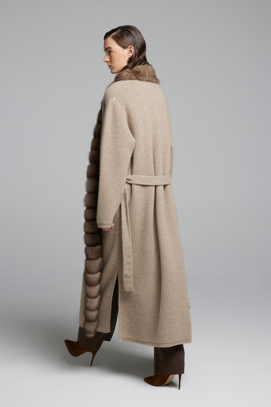 Belted coat