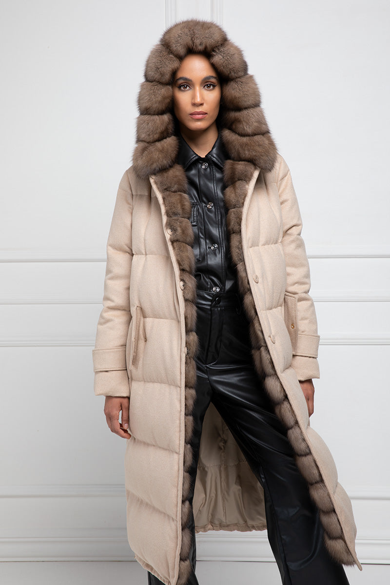 Down Jacket Loro Piana Women Coat Down Coat Elpidio Loffredo